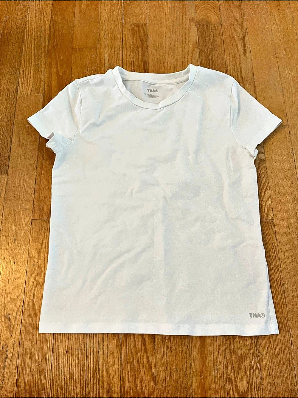 TNA Short Sleeve Tee in White Size Medium Like New